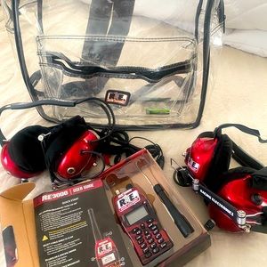 Racing Electronics- Gemini intercom package, RE3000 scanner combo